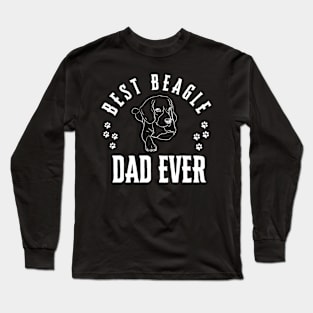 Best Beagle Ever Funny Quote Vintage Long Sleeve T-Shirt